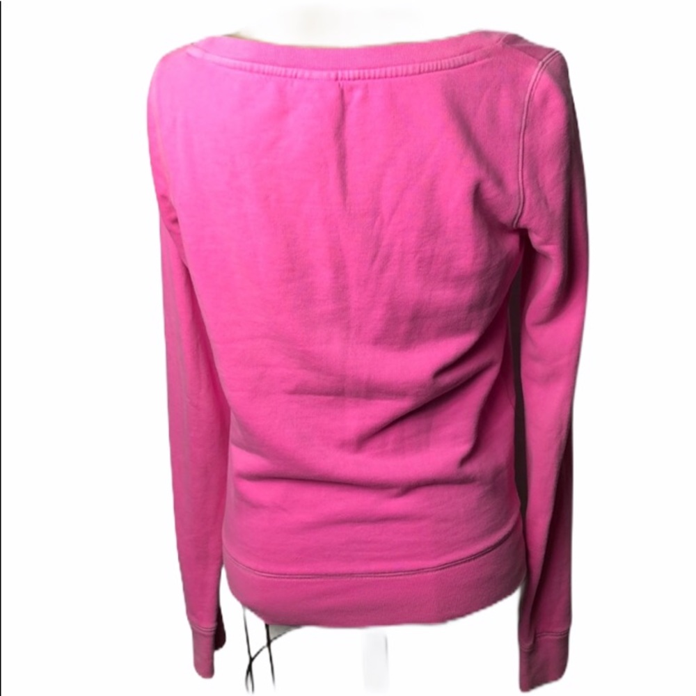 Pink Victoria’s Secret leopard print sweatshirt - Picture 2 of 5